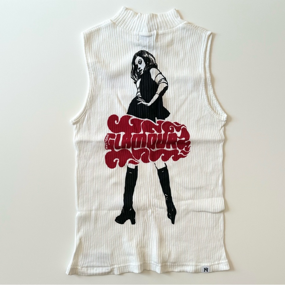 Hysteric Glamour Vintage Graphic Print Tank Top